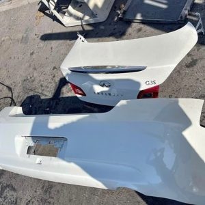 Infiniti g35 g37 trunk and back bumper