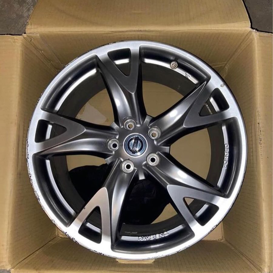Nissan 370Z Sport Rays Forged OEM Wheels - Image 2