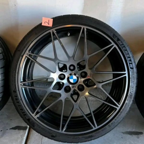 Custom 666m BMW OEM 666M 20 Shadowline Wheels w/tires and TPMS - Auto Body Spare Parts
