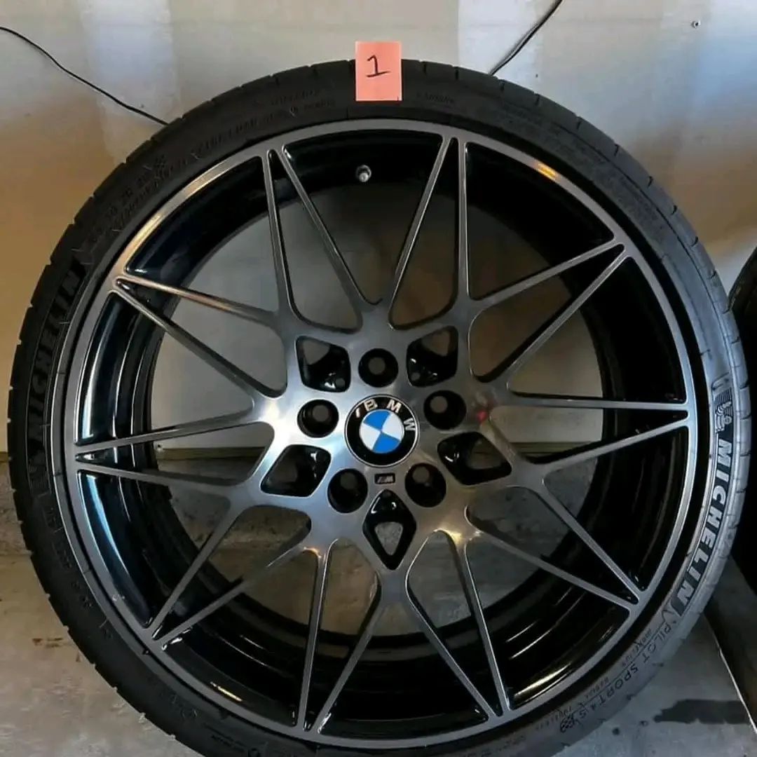 BMW OEM 666M 20 Shadowline Wheels w/tires and TPMS - Auto Body Spare Parts