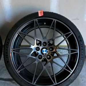 BMW OEM 666M 20 Shadowline Wheels w/tires and TPMS