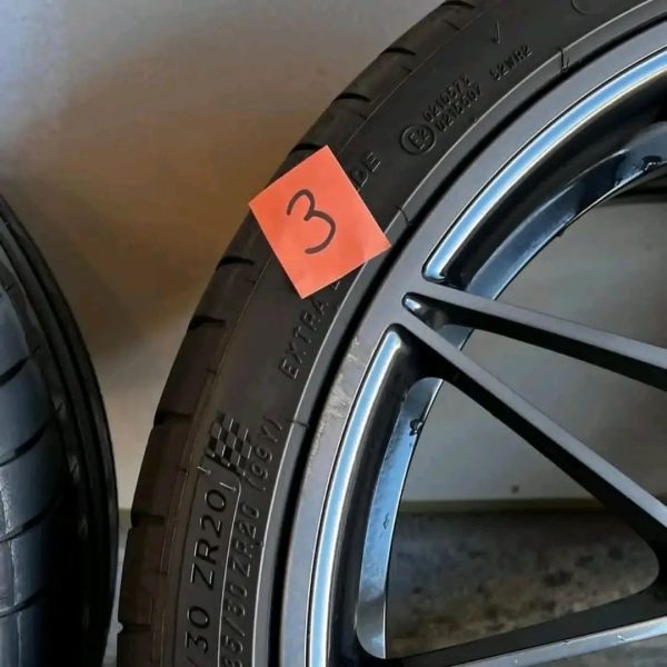 BMW OEM 666M 20 Shadowline Wheels w/tires and TPMS - Auto Body Spare Parts