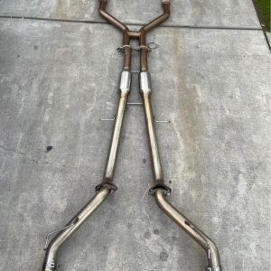 AAM competition 370z True dual catback exhaust