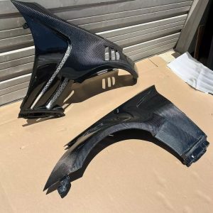 2003 - 2008 Nissan 350Z Z33 Carbon Creations AMS GT3 Front Fenders - 2 Piece