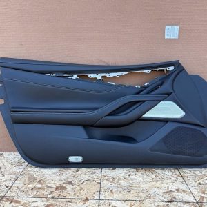 INFINITI Q60 2017-2022 OEM LEFT DRIVER INTERIOR DOOR PANEL ASSEMBLY (BLACK)